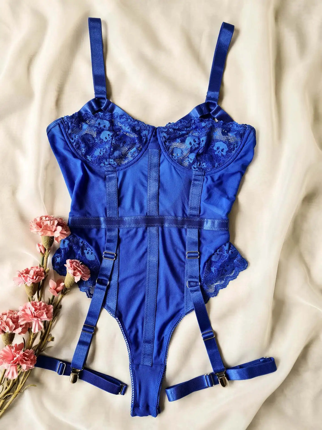 The Sapphire Bloom Bodysuit